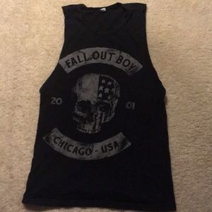 Fall Out Boy Muscle tee